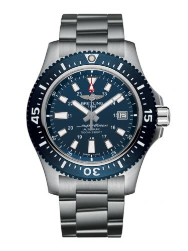 Superocean 44 Special Stainless Steel / Marine Blue / Bracelet