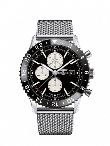 Chronoliner Stainless Steel / Black / Ocean Classic